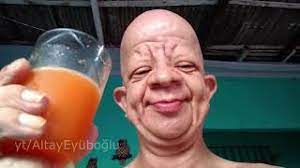 Download senior man drinking orange juice photos by dragonimages. Bald Guy Drinks Orange Juice Youtube