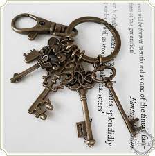 じゃら付けアンティーク調鍵チャーム インテリア 収納 アンティーク 調 雑貨屋