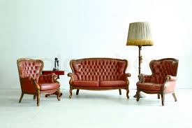 This beautiful sofa settee frame has a great look and warrants an upholstery job. Victorian Sofa Set Stock Image Colourbox