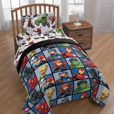 Shop hundreds of marvel bedding deals at once. Marvel Avengers Marvel Team Twin Bed In A Bag Walmart Com Walmart Com