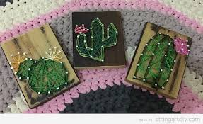 It's also the perfect subject for a string art creation! Top 10 Cactus String Art Diy String Art Diystring Art Diy