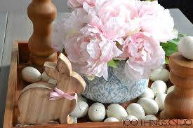 Books, if you are a fashion diva (like myself), its important to have a few fashion books that look good. Spring Vignette Using Faux Flowers 100 Things 2 Do