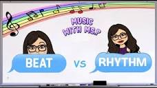 Primary Music Lesson - Beat vs. Rhythm - YouTube