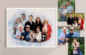 Merged Family Photo Add Person To Photo Combine Photos Etsy In 2021 Family Photos Photo Basic Drawing