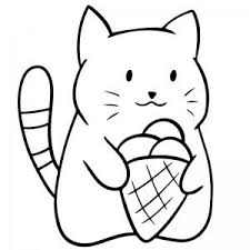Dessin chat cat chaton mignon kitten en 2019 dessin. Coloriages Sur Les Chats De Toutes Sortes Coloriage Chat Tete A Modeler