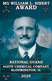 The Sibert Award is named after the man often referred to as the "Father of  the Chemical Corps," Major General William L. Sibert, who was selected by  General Pershing to stand up