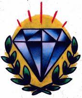 Traditional Tattoo Diamond Traditional Diamond Tattoo Old School Tattoo Designs School Tattoo