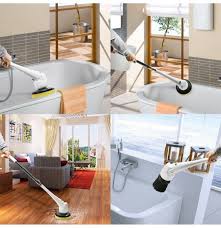 Not only used as a long handle brush, but also used as a scrub brush by remove the handle. Evertop Fd Ebc Multi Function Long Handle Bristles Hard Hair Cleaning Brush Bath Floor Brush Cleaning Machine Bathroom Tile Wash