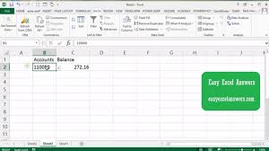 Create A Quick Access To Account Balances In Excel Balances Using Pivot Tables And Vlookup Create A Drop Down List With All The Excel Pivot Table Accounting
