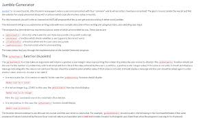 Word scramble word finder is a tool used to help players succeed at the multiplayer game word scramble, in addition to other puzzles. Jumble Generator Jumble E Is A Word Puzzle Often Chegg Com