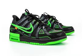 4.6 out of 5 stars 58. Off White X Nike Air Rubber Dunk Green Strike Release Date Nice Kicks