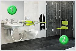 Even with larger square footage, bathroom design can be boring. Ada Handicap Bathroom Designs Installations Low Cost Solutions