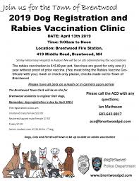 All pets veterinary hospital is a fully accredited animal hospital with both state of the art equipment and a caring, compassionate staff. Rabies Clinic Town Of Brentwood New Hampshire Nh