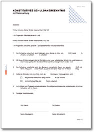 Jul 14, 2021 · inkassoschreiben erhalten? Konstitutives Schuldanerkenntnis Mit Ratenzahlung De Formular Download