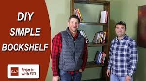 To make a bookshelf diy. How To Make A Bookshelf Simple Diy Bookshelf Youtube