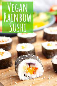 Vegetarian Sushi Recipe Recipe Vegetarian Sushi Vegetarian Sushi Recipes Sushi Recipes
