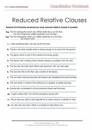 We did not find results for: Reduced Relative Clauses Exercises Pdf With Answers Exercise Poster