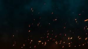 Fire Sparks From Campfire Over Dark Background Loop Stock Footage Ad Campfire Dark Fire Sparks Dark Backgrounds Background Fire