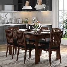 Buy 6 seater dining table set online at wooden street. 6 Seater Dining Table Sets Buy Six Seater Dining Table Sets Online Urban Ladder