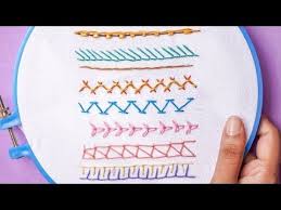 Our main job is hand embroidery, embroidery designs and sewing, jobs by hands for girls in the.we share videos on our youtube channel and hope you feel interesting when watching it. Embroidery Stitches For Beginners Part 6 10 Basic Stitches Handiworks 84 Youtube Embroidery Tutorials Embroidery For Beginners Hand Embroidery