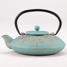 Aqua Butterfly Cast Iron Teapot Butterfly Teapot Cast Iron Tea Pot Tea Pots