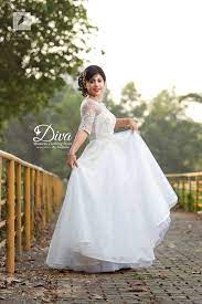 Pin By Elsa On Christain Weddings Christian Wedding Gowns Christian Bridal Saree Christian Wedding Sarees