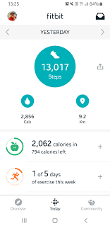 Additional calories you burned thanks to exercise. Burning 2800 Calories In 13k Steps Seems Excessive Right Fitbit