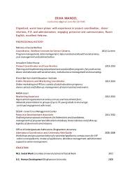 An engaging cover letter can make the difference between catching an employer's attention and getting lost among a sea of candidates. Erika Mandel Cv Donor Relations Pr And Project Coordination 1