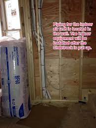 Installing Ductless Mini Split System When There Is New Construction New Construction Ductless Mini Split Installation