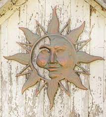 Mysterious Sun Face Metal Wall Art Metal Artisans Crafted This Mysterious Sun Face Metal Wall Art Metal Sun Wall Art Outdoor Metal Wall Art Outdoor Wall Art