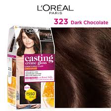 Casting creme gloss é a coloração sem amônia de l'oréal paris mais vendida no brasil. Amazon Com L Oreal Paris Casting Creme Gloss Sonam S Dark Chocolate 323 87 5 72ml Beauty Personal Care