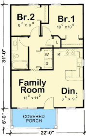 Plan 42332db Cozy 2 Bed Tiny House Plan Shayna Stuff House Plans Cottage House Plans Tiny House Plans