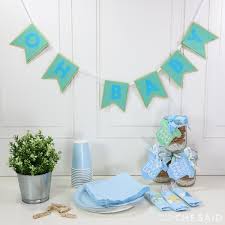Diy baby shower gift bags. Baby Shower Banner That S What Che Said