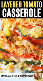 Tomato Casserole Vegetable Casserole Recipes Zucchini Tomato Zucchini Tomato Casserole