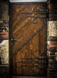 Puerta Gotica In 2020 Rustic Doors Rustic Wood Doors Castle Doors