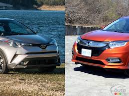 Wheel / tyre assembly torque settings. Comparison 2019 Honda Hr V Vs 2019 Toyota C Hr Car News Auto123