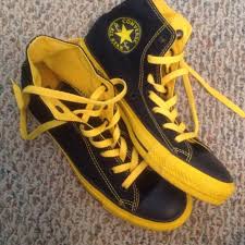 Black And Yellow Converse Shoes New Black And Yellow Converse Yellow Converse Black N Yellow Converse