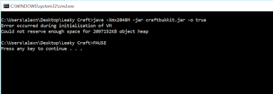 Check out the howstuffworks computer ram and memory channel. Could Not Reserve Enough Space For Object Heap Minecraft Server Design Corral