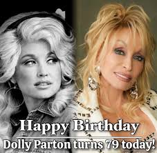 Happy 79th Birthday to country music icon Dolly Parton!