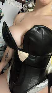 Big tits corset