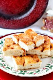 This christmas cookie cake will bring you the glory of the most original mistress of the year. Moravian Sugar Cake With Idaho Potatoes Best Christmas Coffee Cake
