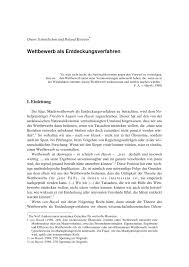 Maybe you would like to learn more about one of these? Pdf Wettbewerb Als Entdeckungsverfahren