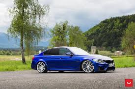 Ich bin immer schon ein grosser fan von schwarz. San Marino Blue Vossen Cvt Alus Am Bmw M3 F80