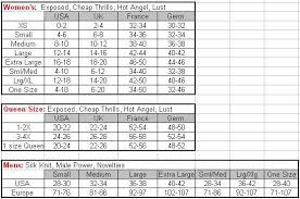 Sizing Lingeriediva