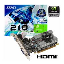 Compatible with directcompute and nvidia cuda technologies, the zotac geforce ® 210 synergy edition delivers phenomenal gpu computing power for a great performance value. Pci Nvidia Geforce 210 1gb Ddr3 64 Bit Hdmi Dvi Vga Pci E 2 0 X16 Marca Msi Modelo Geforce 210