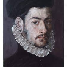 Edward H. Nicholson portrait of an Artist Oil