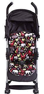 Baby Elephant Ears 3 Piece Stroller Set Seat Liner Support Pillow Strap Covers Zoology Red Review Baby Elephant Ears Best Baby Car Seats Stroller
