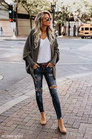 Asymmetric Hem Batwing Sleeve Cardigans Ininruby Cute Spring Outfits Spring Outfits Fashion