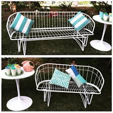 Vintage Homecrest Furniture With Some Bright Pillows Thrown In For The Photo S Vintage Patio Furniture Outdoor Cushions Patio Furniture Retro Patio Furniture