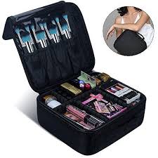 Separable Sections Keep All Necessities Tidy And Orderly A Inside Pocket Brush Keep All Your Fa Makeup Train Case Makeup Bags Travel Makeup Bag Organization